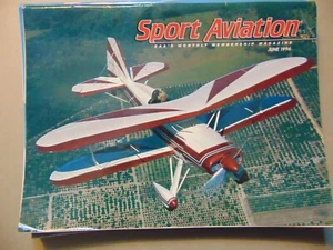 Sport Aviation EAA's Membership Magazine June 1996 - Picture 1 of 1