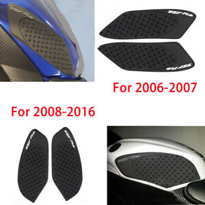 Tank Traction Gas Pad Knee Fuel Side Grips Protector For Yamaha YZF-R6 2006-2016