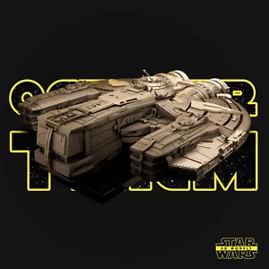 EBON HAWK REVAN SHIP Replica Star Wars Knights of the Old Republic Resin Model - Picture 1 of 6
