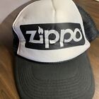 Zippo Lighters Hat Black/White Mesh Trucker Baseball Cap Snapback