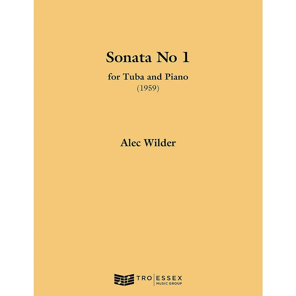 Sonata para Tuba y Piano (1959) (Tuba (B.C.)) por Alec Wilder Foto 1 de 1