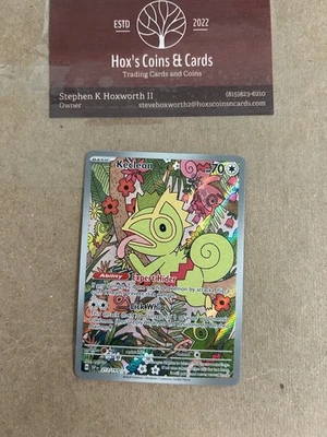 Kecleon 213/191 Sv08: Surging Sparks Holo NM-M unplayed PSA Submission? - Image 1 of 3