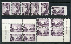 Bloques de impresión Canadá 15c 1967 MNH, etc. SG586, Unitrade 463. Dex - Imagen 1 de 1