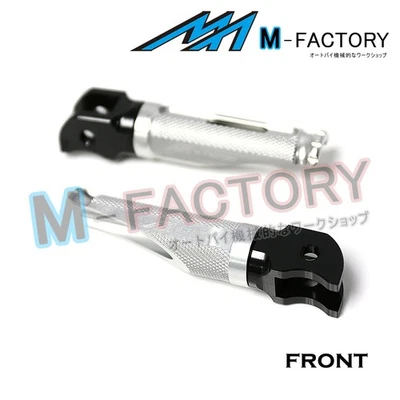 Clavijas de pie CNC Shinobi Rider para Ducati Hypermotard 796 1100 GT1000 Sport 1000 Foto 1 de 4