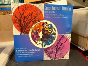 ENESCO, STRAVINSKY, VIENNA STATE OPERA OORCHESTRA, GOLSCHMANN, STOKOWSKI RUMANIA - Picture 1 of 4