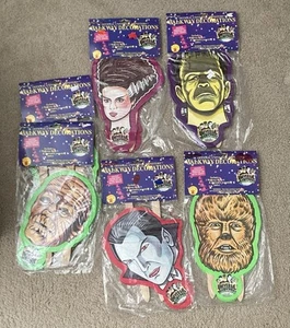 Universal Studios Monstruos Pasarela Decoraciones Set De 6 Rubíes 1993 ENVÍO GRATUITO - Imagen 1 de 13