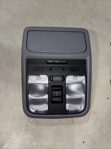 2007-2009 Acura MDX Overhead Console Gray Dome Light Lamp Sunroof Switch OEM - Picture 1 of 5