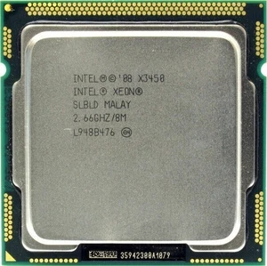 Intel Xeon X3450 CPU 2.66GHz 8M 1333MHZ Socket LGA 1156 SLBLD Processors - Picture 1 of 1