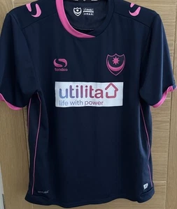 Portsmouth FC 2017 2018 Third Sz L Sondico shirt jersey football kit soccer 3rd - Picture 1 of 3