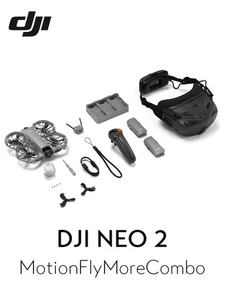 DJI NEO 2  Motion Fly More Combo 3 Batteries + Goggles N3 (US Duty Free) - Picture 1 of 1