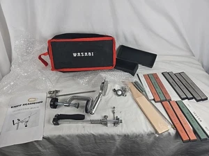 Wasabi Iki Ruixin Pro Knife Sharpener + Diamond Wet Stones - Picture 1 of 11