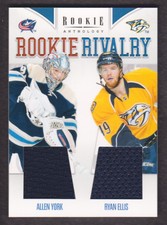 2011-12 Panini Rookie Anthology Rivalry Dual Jersey #34 Allen York/Ryan Ellis