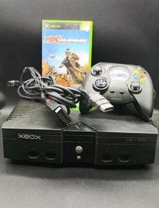Consola Microsoft Xbox Classic + mando + cable + juego - Imagen 1 de 10