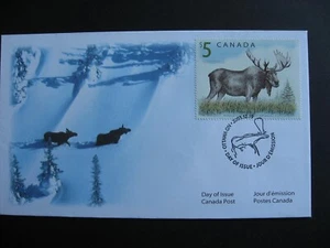 Canada $5 moose FDC Sc 1693 First Day Cover - Picture 1 of 2
