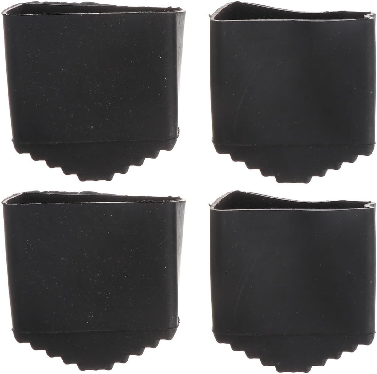 4 Piedini In Gomma Per Scale A Pioli - Diametro 25mm, Con Rondella Metallica, Grigio - Foto 2