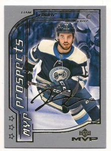 Liam Foudy 20-21 UD MVP 20th Anniversary MVP Prospects Third Star Gold Script - Picture 1 of 1