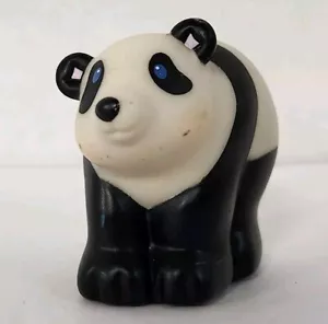 2002 Mattel Fisher-Price Little People Panda vintage animale dell'Arca di Noè (B) - Foto 1 di 6