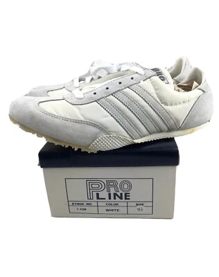 Zapatos de Pista Picos Pro-Line De Colección Años 80 Sin Stock Blanco S 650M Correr Para Hombres Foto 1 de 4