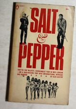 SALT & PEPPER by Alex Austin (1968) Popular Library movie paperback 1st
