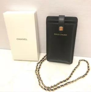 CHANEL GWP COCO CRUSH VIP Neuheit Smartphone Hülle Kartenfach SCHWARZ NEU - Bild 1 von 5