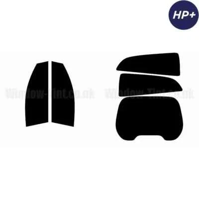 Tinte de ventana precortado carbono 2 capas HP+ para Volvo C30 3 puertas 2006-13 Full Premium Foto 1 de 4