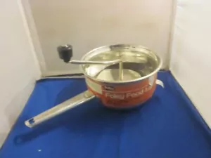Originale 2 Qt Acciaio Inox Foley Food Mill 101 Lattina Salsa di Mele USA NOS - Foto 1 di 9