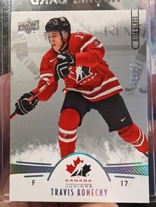 2016-17 Upper Deck Team Canada Juniors High Gloss Spectrum Travis Konecny #02/25