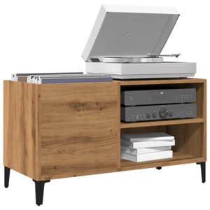 vidaXL Record Cabinet Artisan Oak 84.5x38x48 cm Engineered Wood - Picture 1 of 11