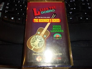 Learn The Dobro by Tim McCasland The Beginner's Series VHS Tape - Picture 1 of 3