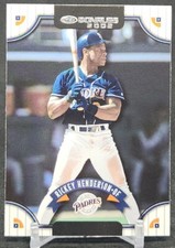 2002 Donruss Baseball Rickey Henderson Base Card #133 San Diego Padres