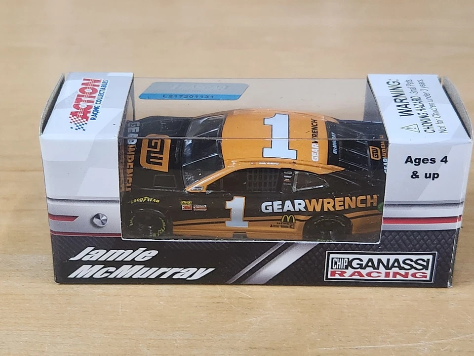 Llave de cambios Jamie McMurray 2018 #1 1/64 acción NASCAR diecast Foto 1 de 1