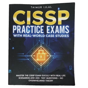 CISSP Practice Exams Book by Taimur Ijlal Real-World Case Studies Cybersecurity - Imagen 1 de 23