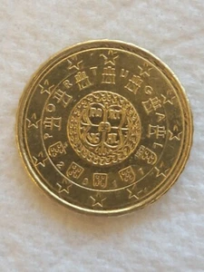 Portugal, 10 Euro Cent, 2017, Brass KM:743 - Picture 1 of 2