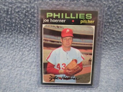 1971 Topps #166 Joe Hoerner Phillies Good Condition. - Image 1 of 4