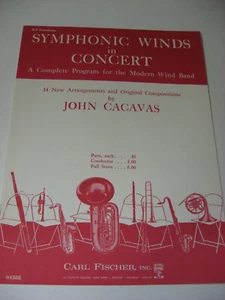Symphonic Winds in Concert 3rd TROMBONE Part Sheet Music Carl Fischer Cacavas - Bild 1 von 4