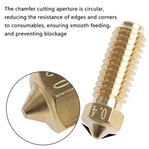 For Anycubic Kobra 3 Combo Hotend Nozzle 0.2 0.4 0.6 0.8 Hardened Steel Brass - Photo 1/17