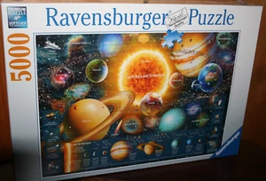 Ravensburger Jigsaw puzzle Our Solar System Huge 5000 piece NEW 60" x 40" - Picture 1 of 6