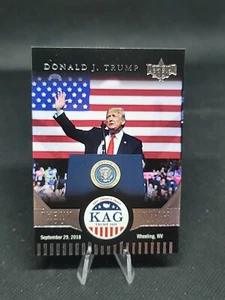 2020 Entscheidung Donald Trump Keep America Great KAG18 Rading WV Silberfolie Karte - Bild 1 von 2