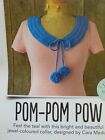 Pompom-tie Collar Crochet Pattern