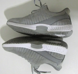 Orthofeet Womens Sneakers - Gray Tweed Lace-up Cushioned Size 9.5B - Picture 1 of 10