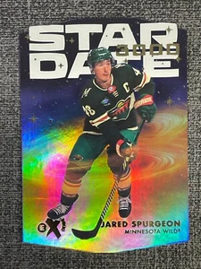 Jared Spurgeon 2023-24 SkyBox E-X 2000 Star Date 3000 #SD-22 - Picture 1 of 2