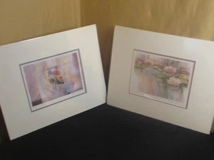 Menge 2 Brent Heighton, signierte, doppelt mattierte Drucke 11"X14" - Bild 1 von 9