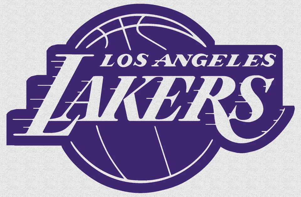 Calcomanía adhesiva de LA Lakers Foto 1 de 4