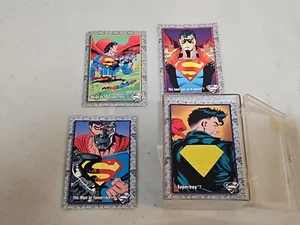 1993 THE RETURN OF SUPERMAN Complete Card Set DC COMICS 1-100 - Picture 1 of 11