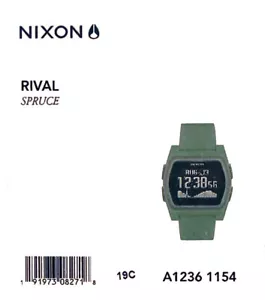 Reloj de surf digital para mujer NIXON Rival A1236 - 100 m resistente al agua (abeto) - Imagen 1 de 3
