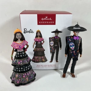 Hallmark Keepsake "Dia De Los Muertos" Barbie & Ken Ornament Set, QXI7276 / 2002 - Bild 1 von 11