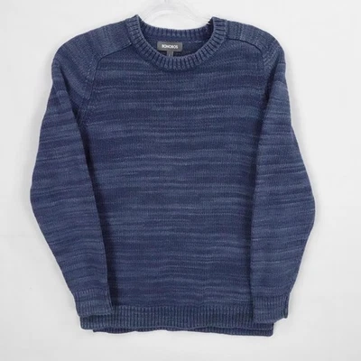Suéter Bonobos Masculino Grande Azul Gola Redonda Pulôver Malha Casual Preppy Office - Imagem 1 de 4