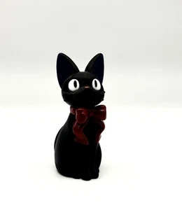 Studio Ghibli Kiki's Delivery Service Jiji con fiocco figurina in vinile - Foto 1 di 9