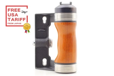 [ Near MINT ] Asahi PENTAX Wood Hand Grip For Pentax 6x7 67 Camera From JAPAN - Image 1 of 4