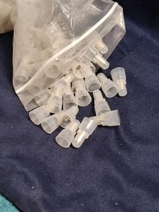 90 pcs T&B RC6 WIRE CONNECTOR CLEAR CRIMP NYLON INSULATED (4) 18 to (2) 12 AWG - Picture 1 of 9